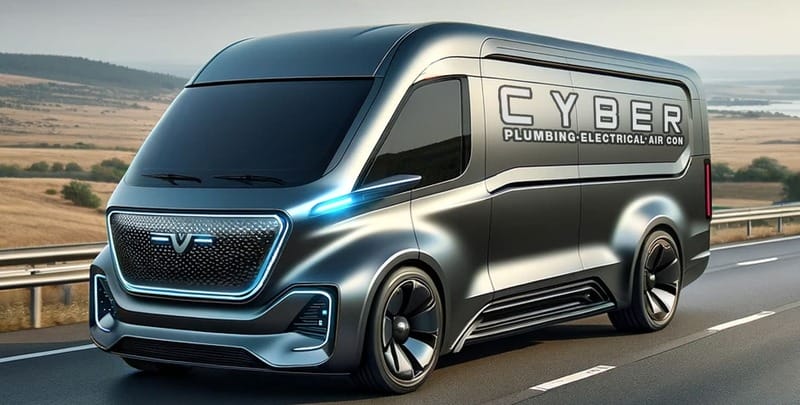 Cyber Electrical truck (for smoke alarm testing)